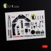 KELIK K48082 FM-1 Wildcat/Martlet Mk.V interior 3D decals for Tamiya kit 1/48